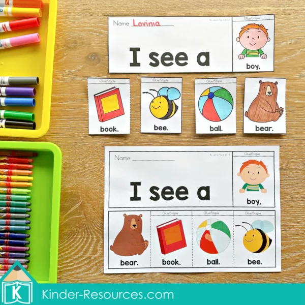 FREE Alphabet Phonics Letter of the Week Worksheets & Activities | Flip Book 1