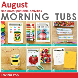 August Morning Tubs Fine Motor