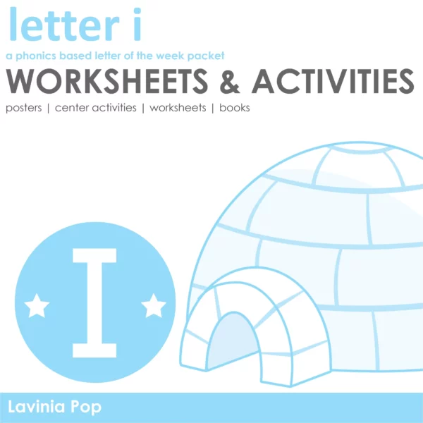I Alphabet Phonics Letter of the Week Worksheets & Activities | Posters | Readers