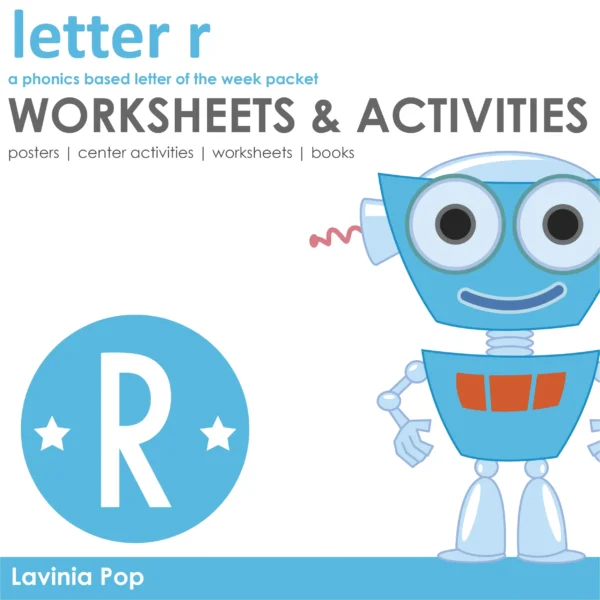 R Alphabet Phonics Letter of the Week Worksheets & Activities | Posters | Readers