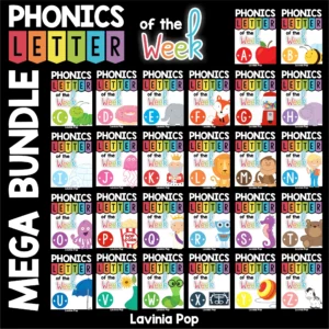 Phonics Letter of the Week MEGA Bundle