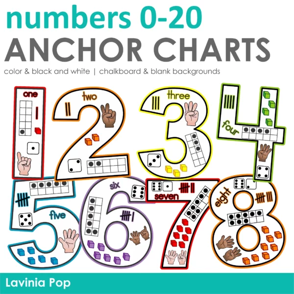 Number Anchor Charts SAMPLE JPG