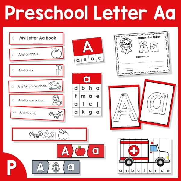 Preschool Letter of the Week Letter A