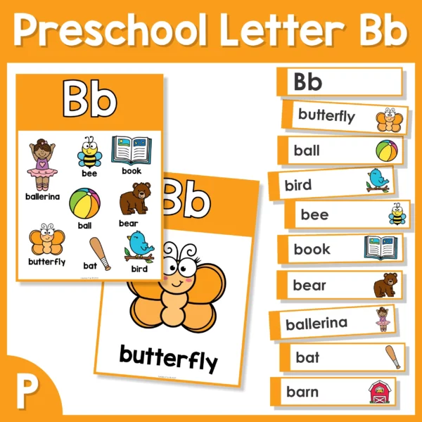 Preschool Letter of the Week Letter B