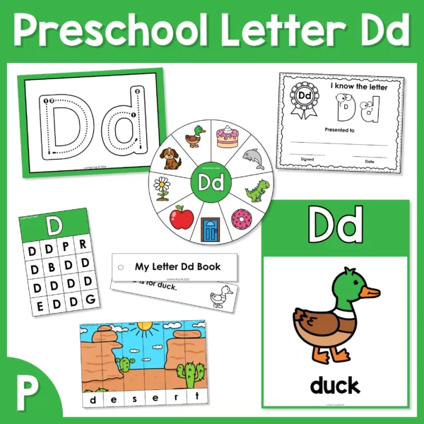 Preschool Letter of the Week Letter D