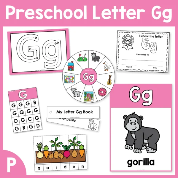 Preschool Letter of the Week Letter G