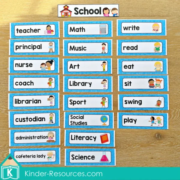 Word Wall Back to School 3