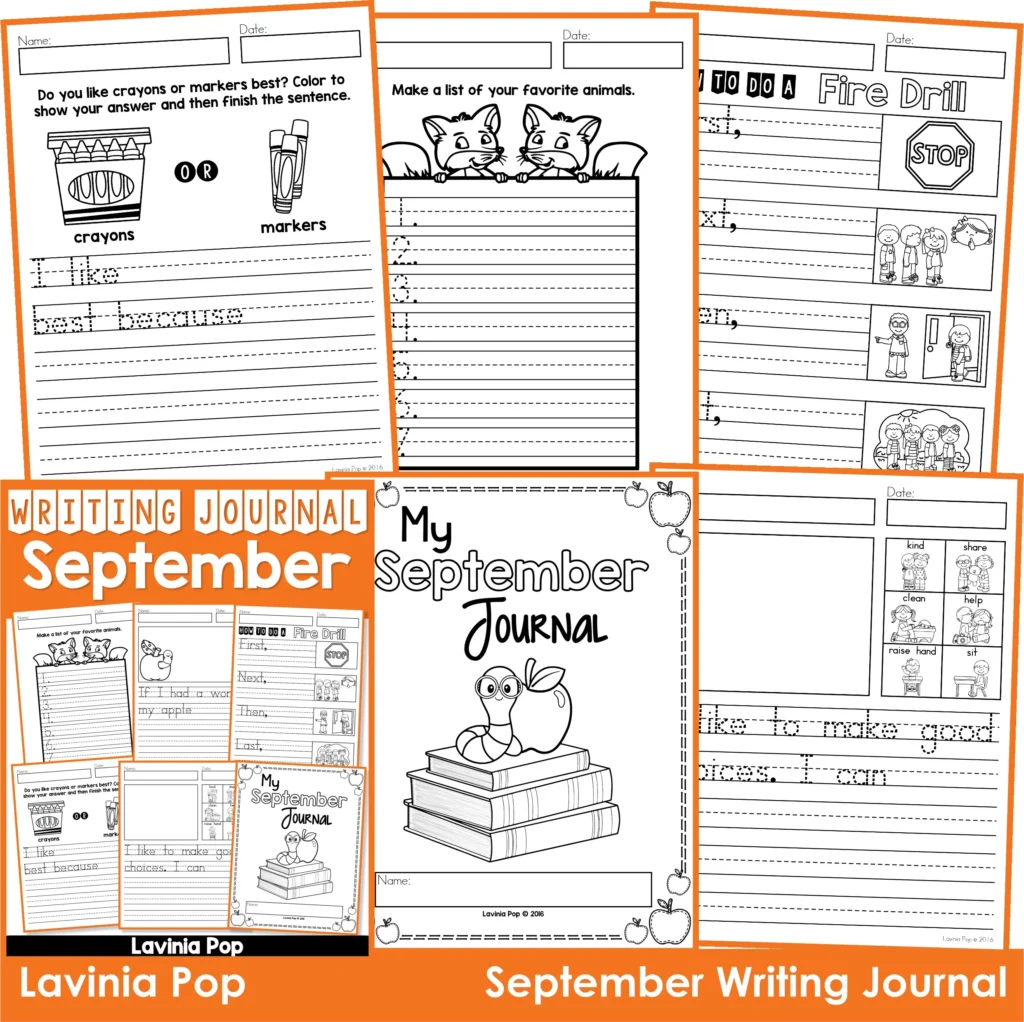 Writing Journal September