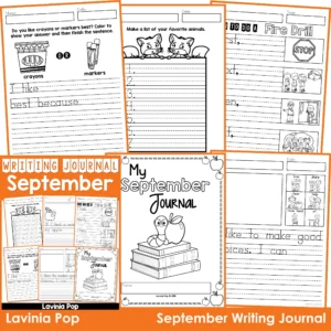 Writing Journal September