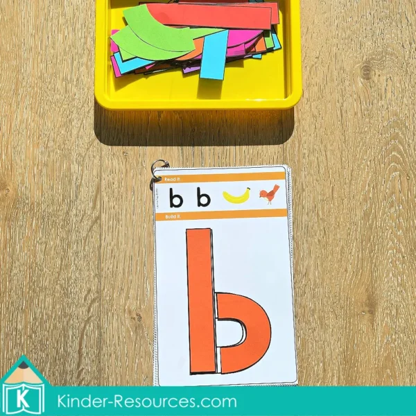 Kindergarten Morning Tubs Alphabet Building Cards (1)