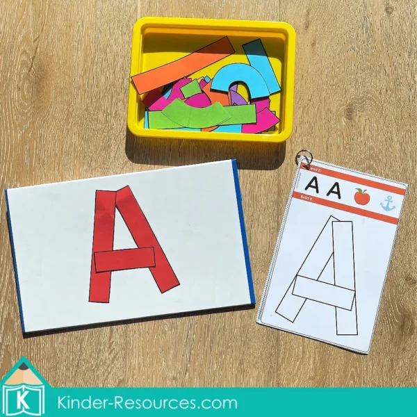 Kindergarten Morning Tubs Alphabet Building Cards (3)