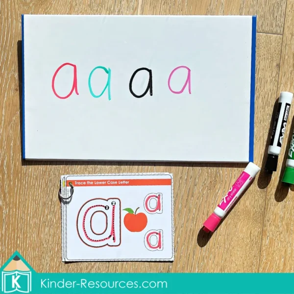 Kindergarten Morning Tubs Alphabet Tracing Cards (1)