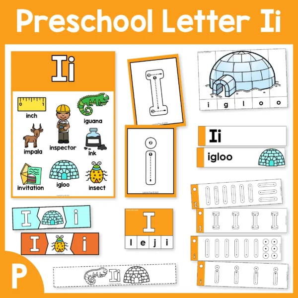 Preschool Alphabet Letter of the Week I