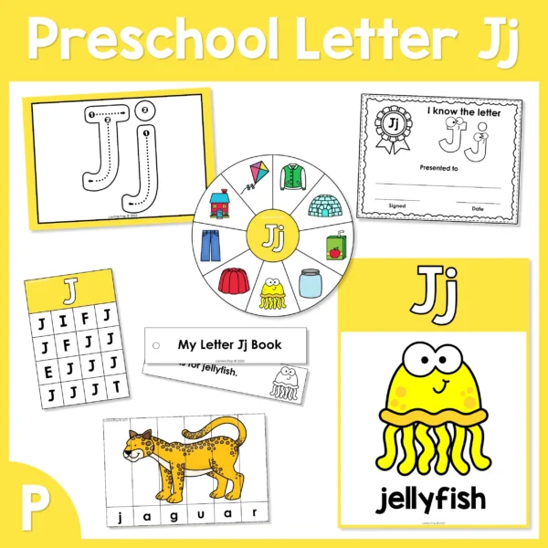 Preschool Alphabet Letter of the Week J