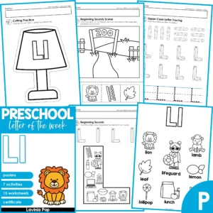 Preschool Alphabet Letter of the Week L