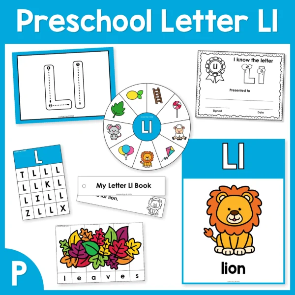 Preschool Alphabet Letter of the Week L