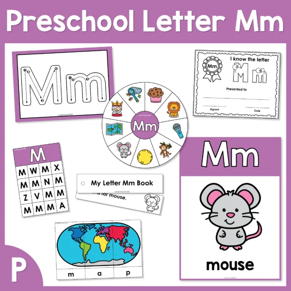 Preschool Alphabet Letter of the Week M
