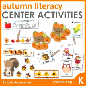 Kindergarten Centers Autumn Fall