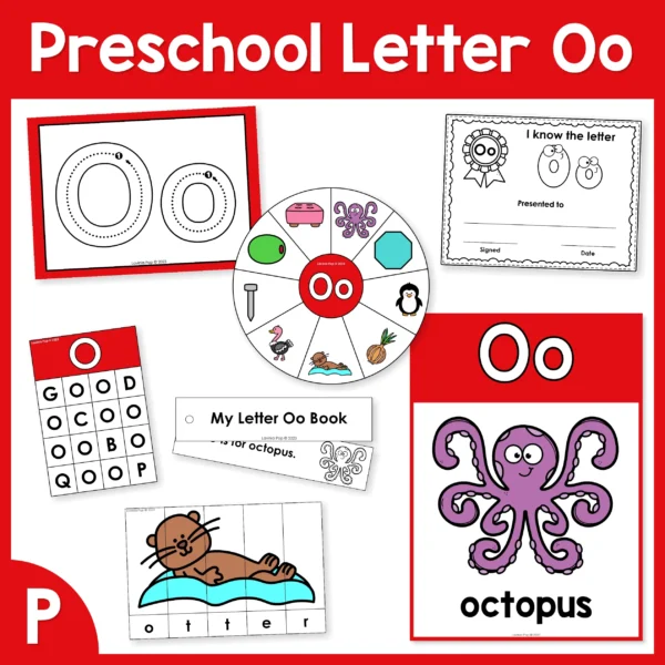 Preschool Alphabet Letter of the Week O