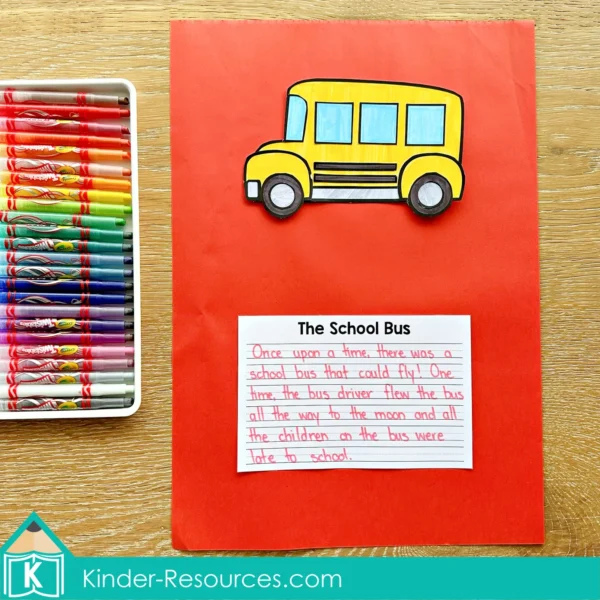 Writing Prompt Craft Activity The School Bus