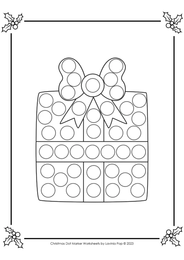 Download the FREE printable Dot Marker | Do-A-Dot coloring pages to help your toddler and preschooler develop their fine motor skills. Present.