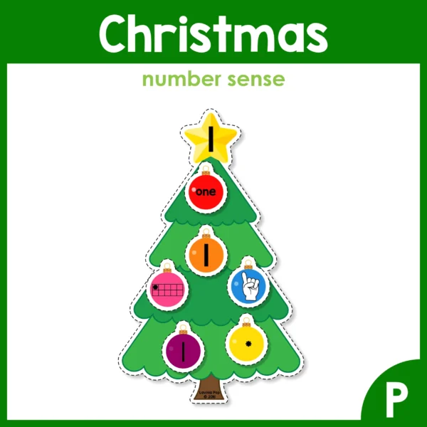 12 Christmas Center Activities for Preschool | Morning Tubs | Bins | Christmas Tree Number Sense