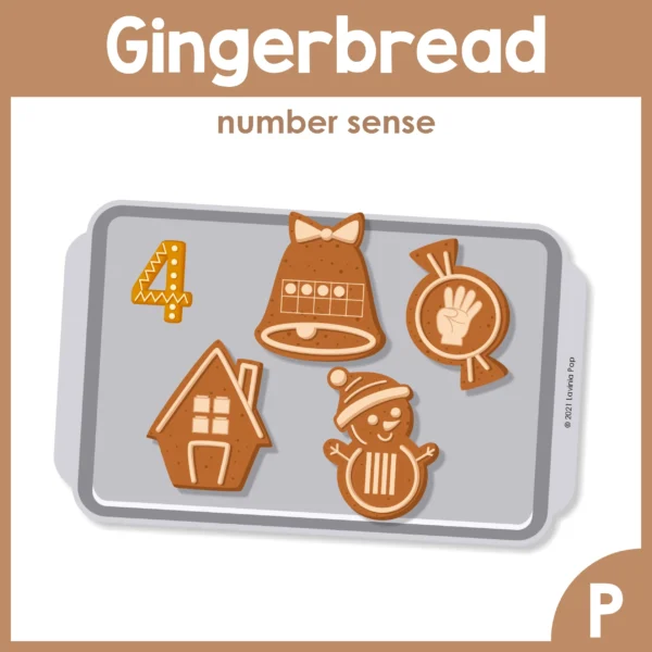 22 Gingerbread Center Activities for Preschool | Morning Tubs | Bins. Number sense printable activity