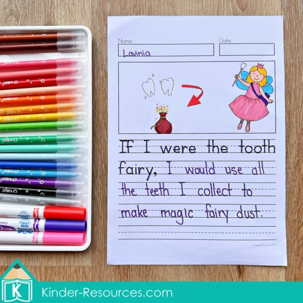 February Writing Journal Prompts. If I were the tooth fairy