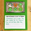 St. Patrick's Day Writing Craft Activity Craftivity. Leprechauns Love to Bake!