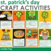 12 crafts and writing activities for St. Patrick's Day that include a variety of writing prompts and styles.