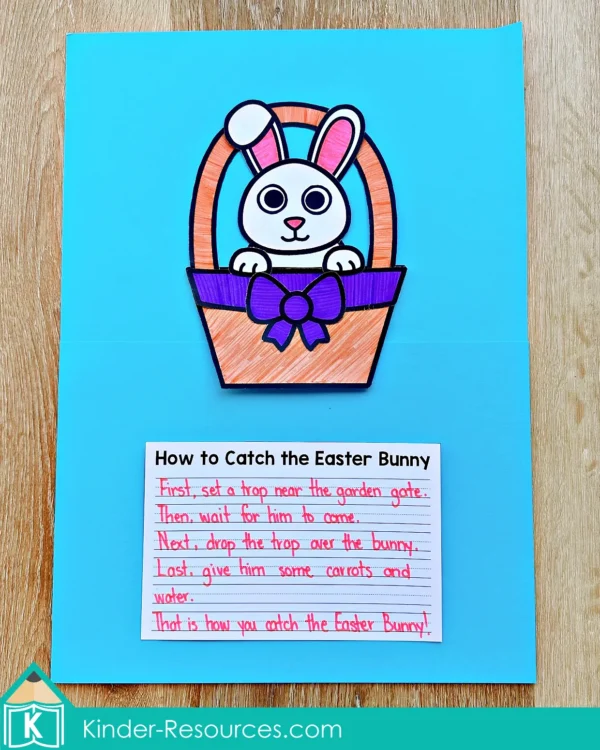 Easter Writing Craft Activity Craftivity. How to Catch the Easter Bunny