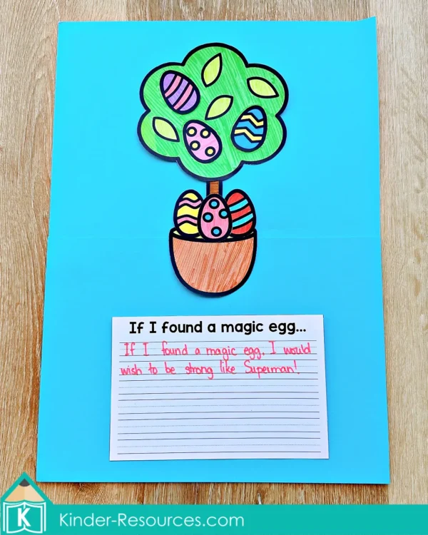 Easter Writing Craft Activity Craftivity. If I found a magic egg