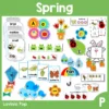 Preschool Spring Centers | 19 printable center activities
