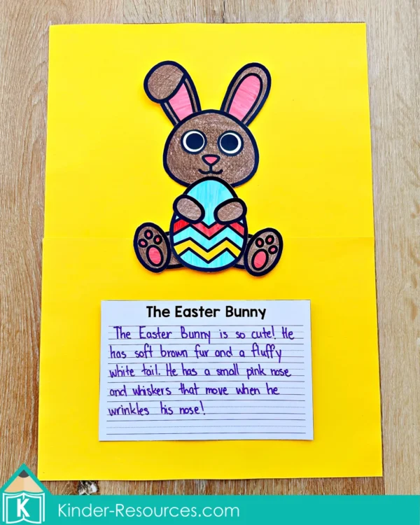 Easter Writing Craft Activity Craftivity. The Easter Bunny