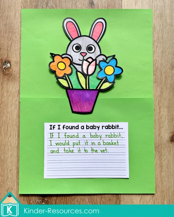 Spring Writing Craft Activity Craftivity. If I found a baby rabbit