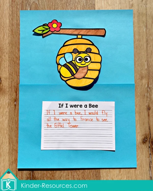 Spring Writing Craft Activity Craftivity. If I were a Bee