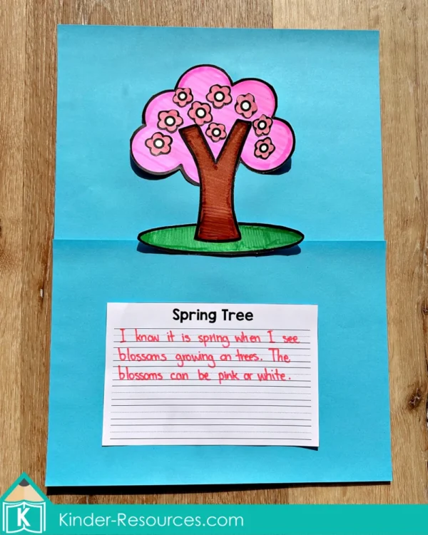 Spring Writing Craft Activity Craftivity. Spring Tree