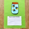 Summer Writing Craft Activity. How to Catch FIreflies