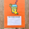 Summer Writing Craft Activity. How to Make Lemonade