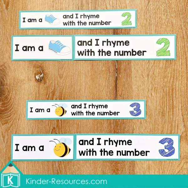 Number Rhymes | Phonological Awareness & Number Recognition