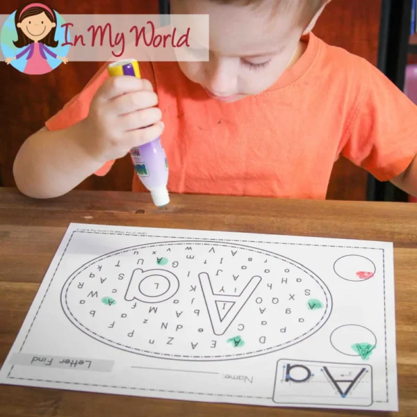FREE Preschool Letter A Printable Worksheets and Activities. Alphabet Letter Find