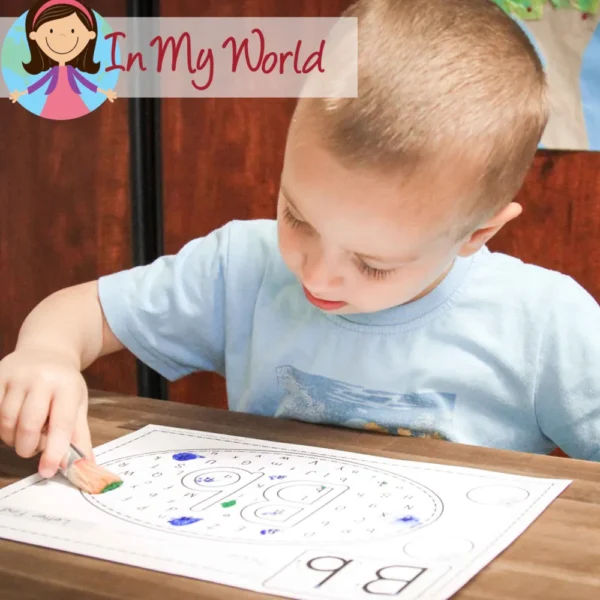 FREE Preschool Letter B Printable Worksheets and Activities. Alphabet Find Activity Page