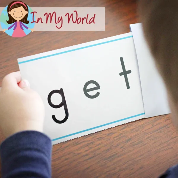 FREE Preschool Letter G Printable Worksheets and Activities | CVC word slider cards