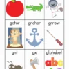 Alphabet Vocabulary Cards | Write the Room Activity