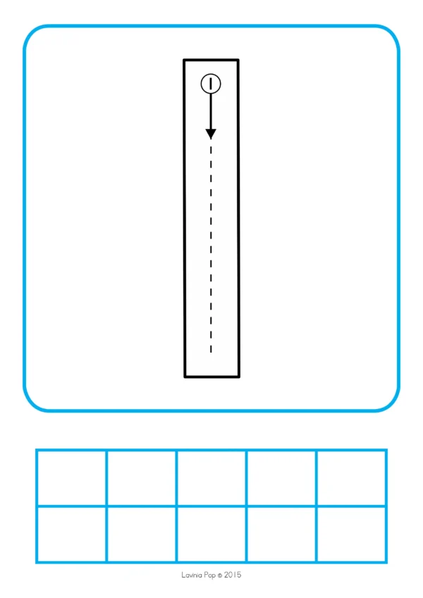 Number Tracing Cards with Ten Frames