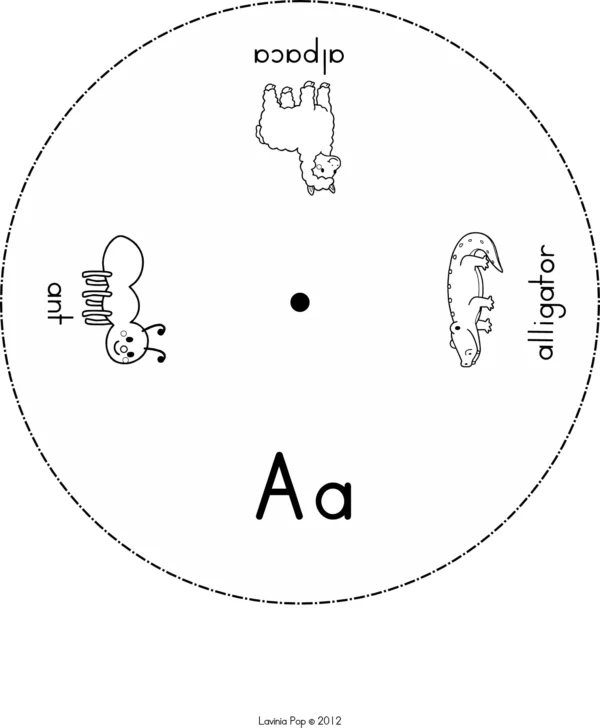 Alphabet Wheels | Beginning Sounds