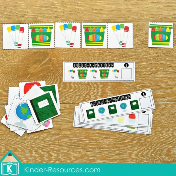 Build a Pattern School Theme | AB, ABB, AAB, AABB