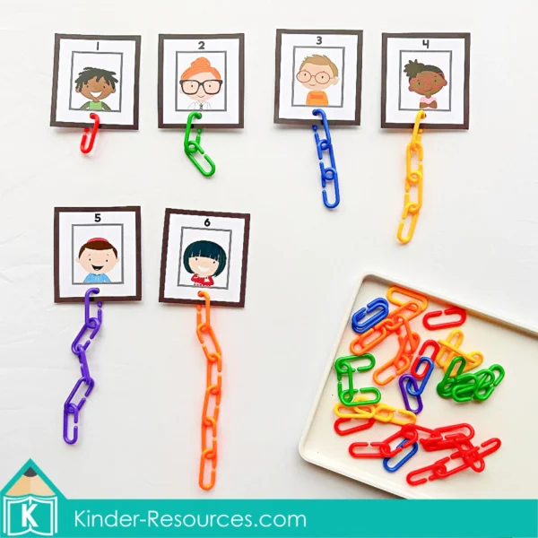 Counting Activity: Ethnic Children | Numbers 1-10 Printable Activity for Preschool and Kindergarten