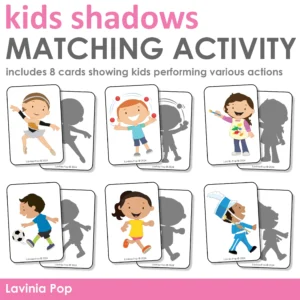 Kids Activities Shadow Matching Game | Printable Activity