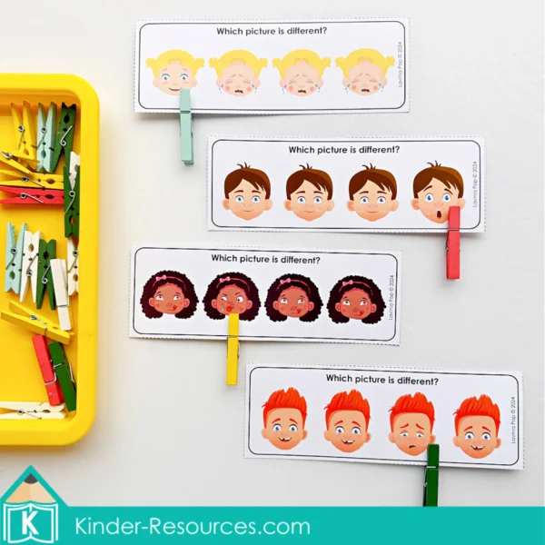 All About Me Sorting & Sequencing Printable Activities for Preschool and Kindergarten